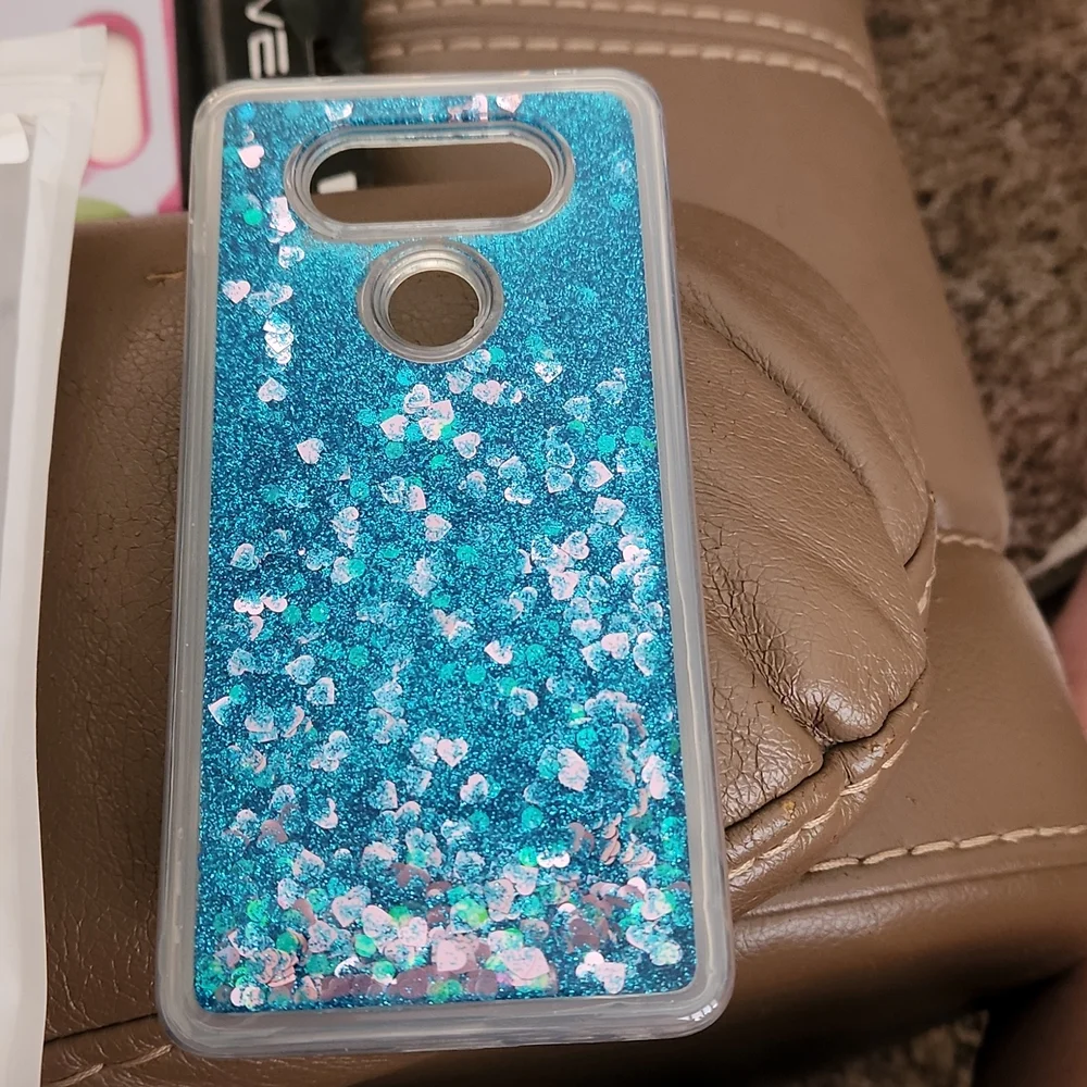 🆕💙Sparkle heart LGV20 case